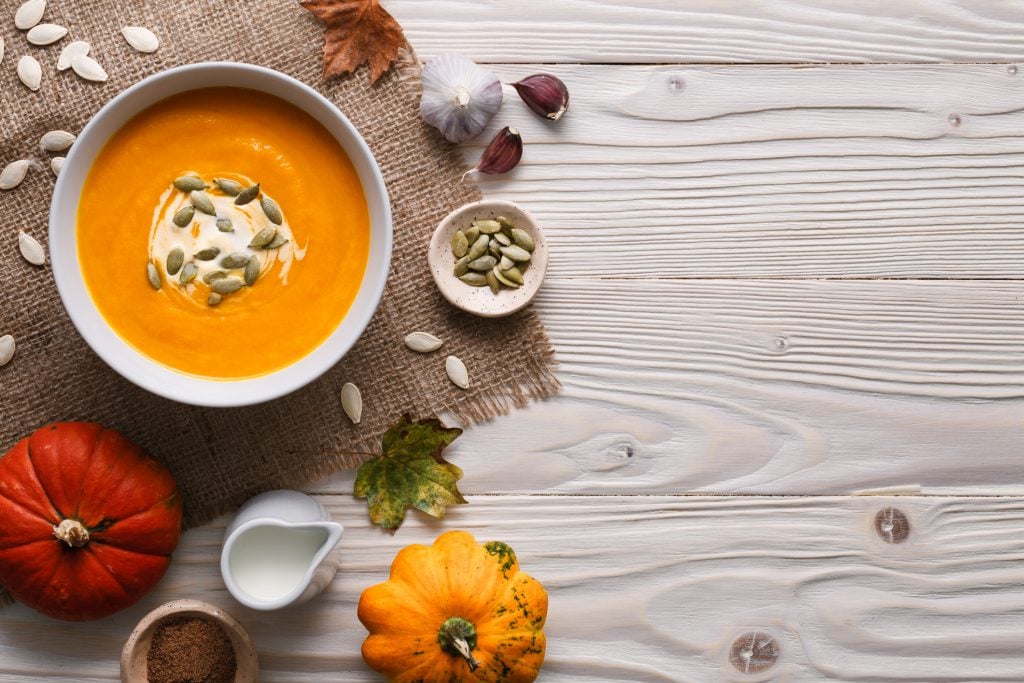 Pumpkin & Ginger Soup