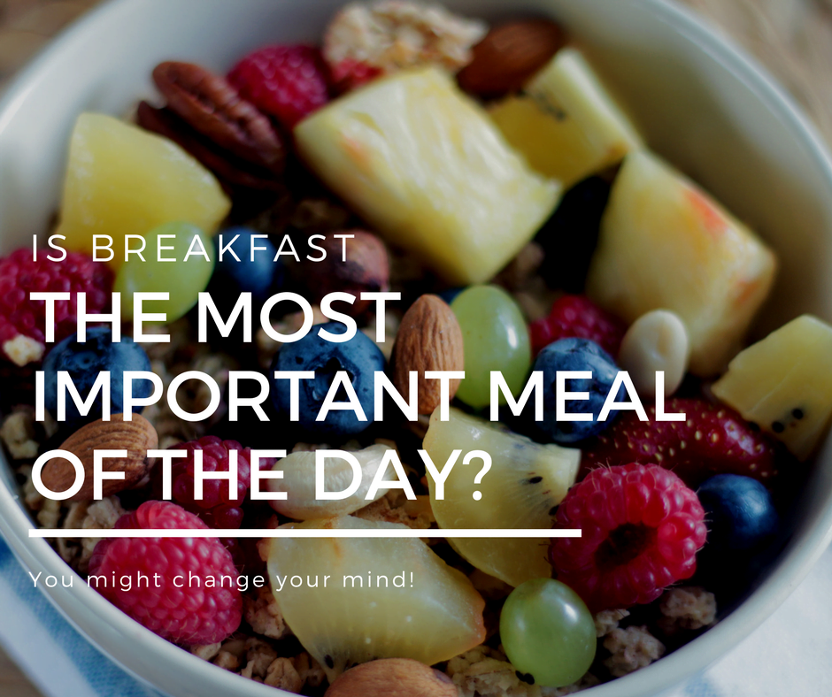 Is Breakfast the Most Important Meal of the Day?