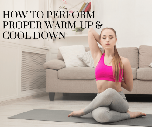 How To Perform Proper Warm Up And Cool Down Thumper Massager 