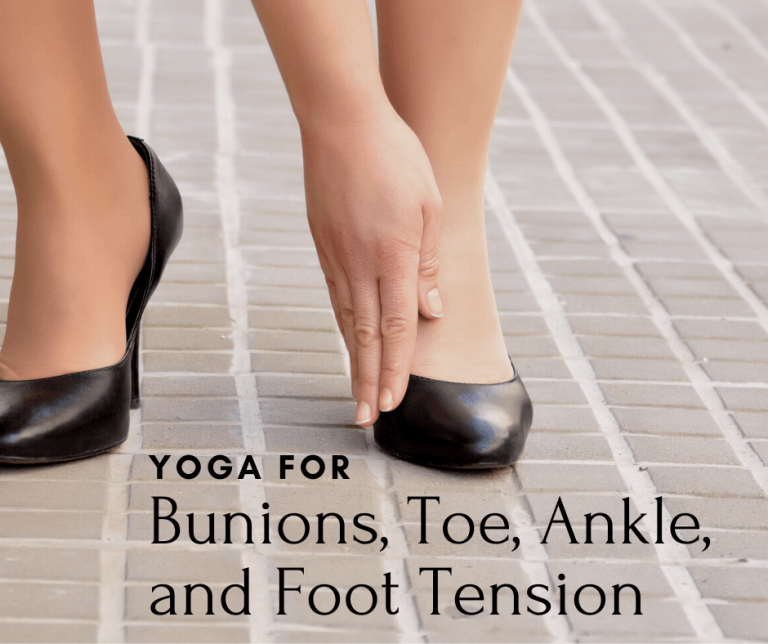 Yoga for Bunions, Toe, Ankle, and Foot Tension Thumper Massager